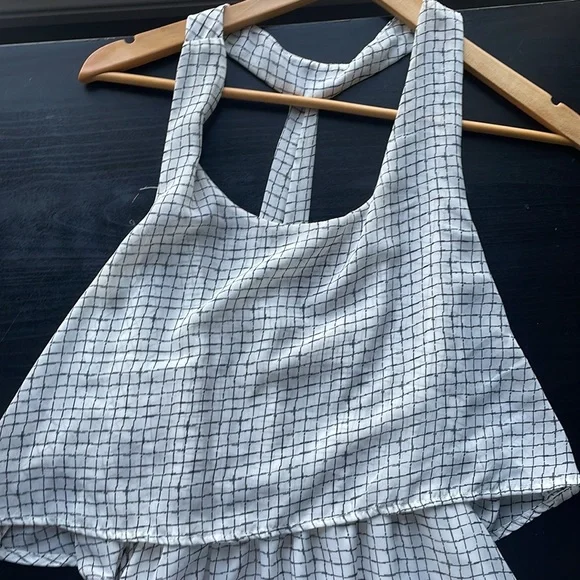 T-Back Grid Dress - Picture 2 of 6